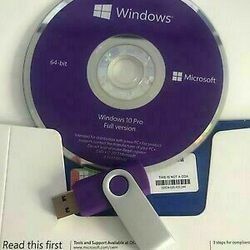 Microsoft Windows 10 Professional USB Disk 64 Bit