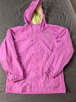 The North Face rain/windbreaker jacket girls XL/18