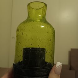 Small Green Tabletop Lanterns