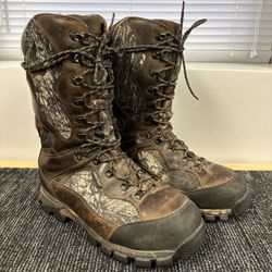Rocky Camo Hunting Work Boots Size 13 Medium 1400 Grams Insulation