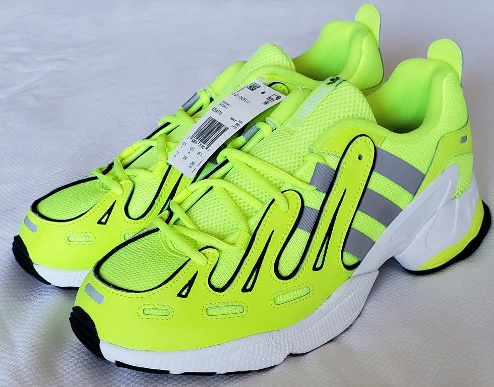 Adidas EQT Gazelle Solar Yellow Running Shoes Mens Sizes 10.5