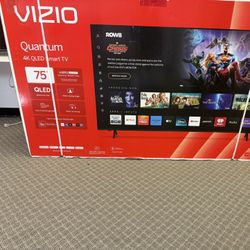 75 Tv $55 Down On Financing Free Delivery Six Month Warranty 75 Tv Vizio Smart M Series 4k Hdtv 