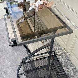 Desk & Storage Cart 