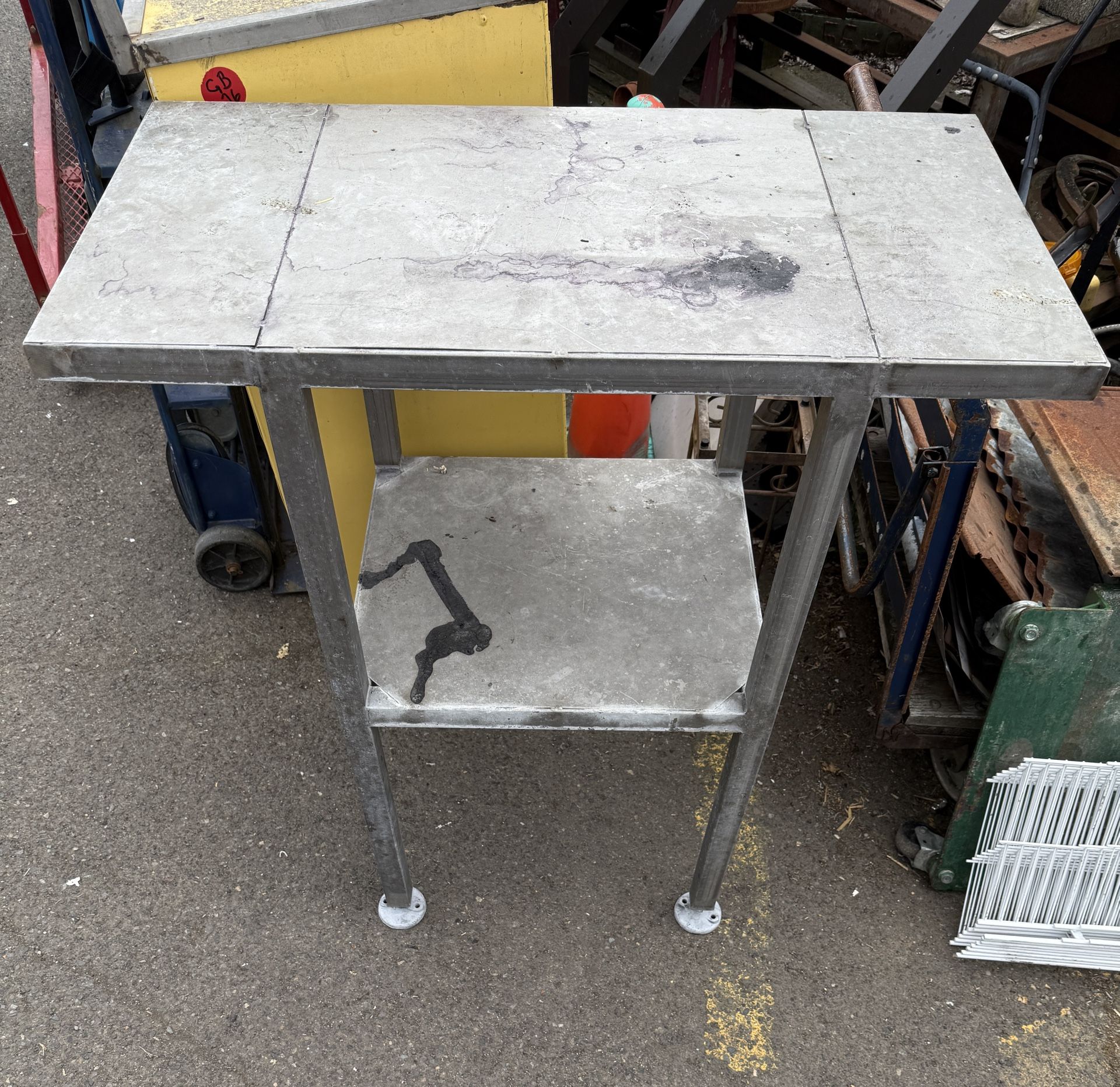 Stainless Steel & Aluminum Workbench