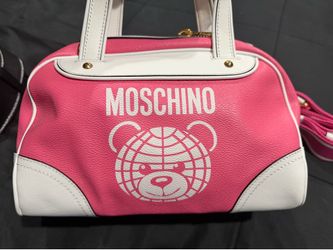 Moschino teddy bear bag