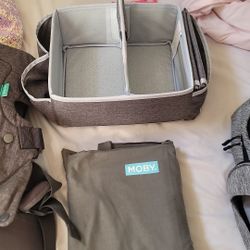 Moby Baby Wrap & Diaper Caddy