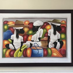 Pintura  Enmarcada   84”x45”