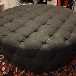 Large tufted ottoman/coffee table