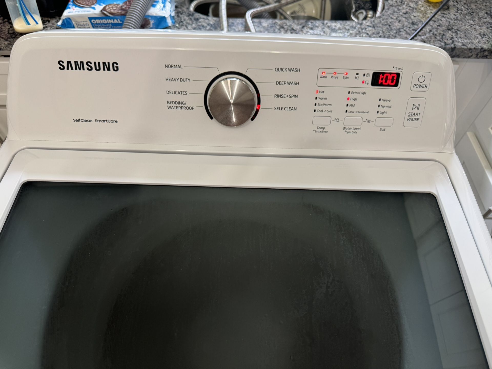 Samsung Wash Mashing