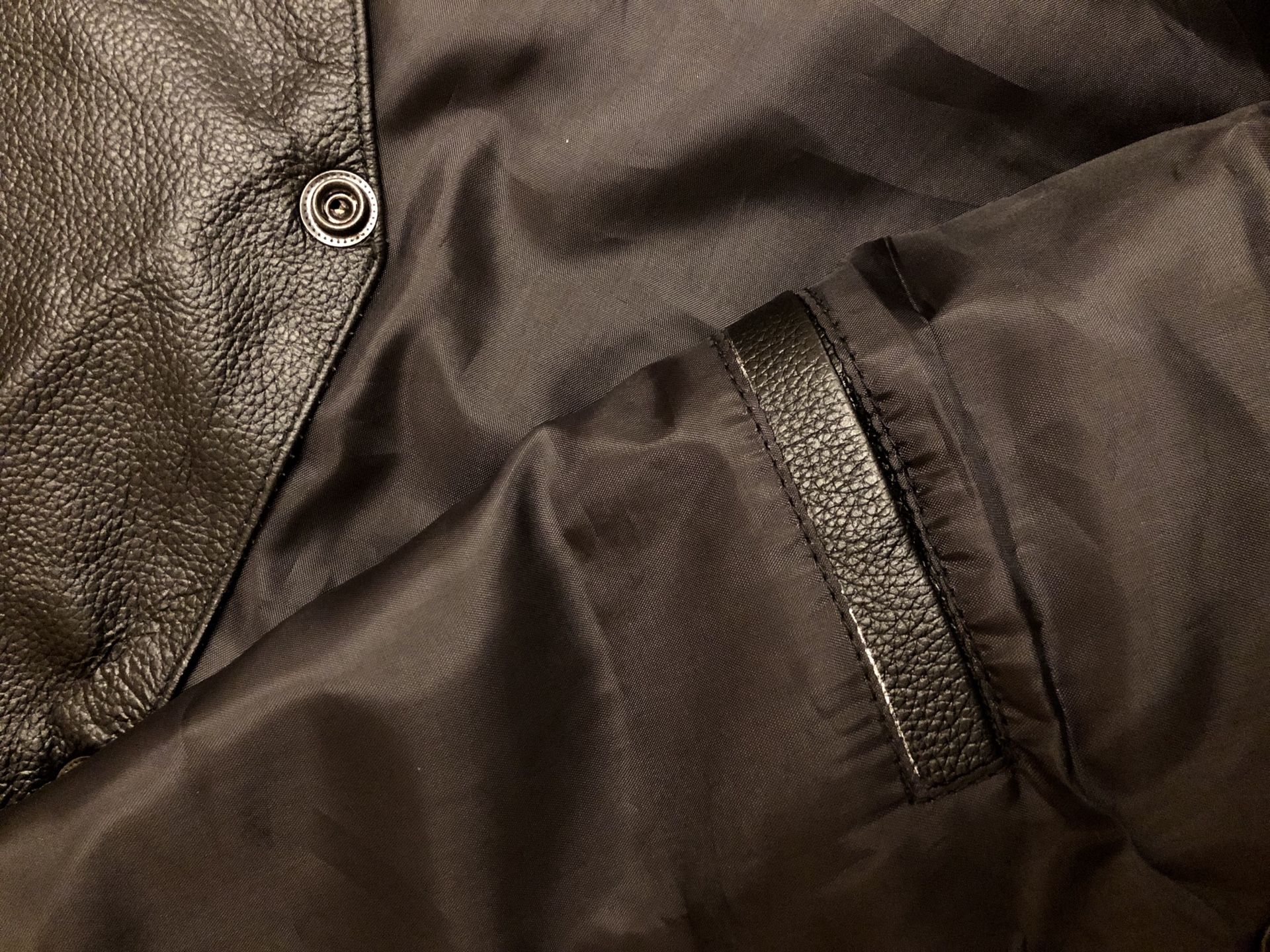 Motorcycle jacket club vest .vest
