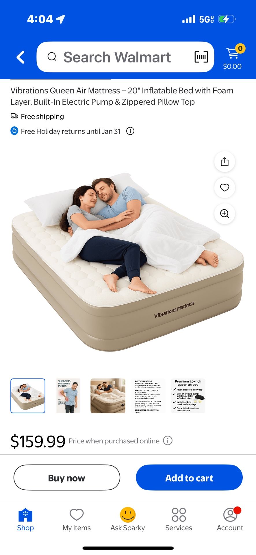 Airbed - Brand new!!