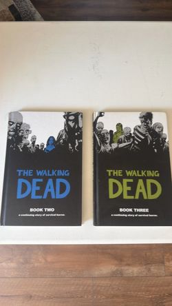 The Walking Dead Book Two and Three Hardcovers
