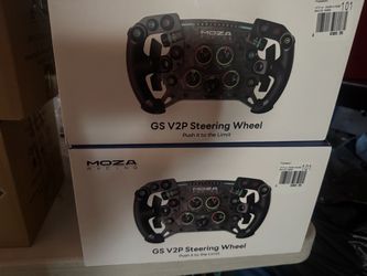 Moza gaming steering wheel
