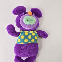 Fisher Price Sing a Ma Jig Plush Purple 2010 Singamajig Stuffed Animal Toy 9"