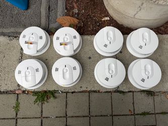 Kidde Combo Smoke & Smoke/CO Alarms (8 total)