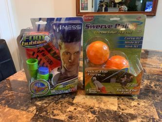 As seen o. Tv foot bubbles and swerve ball