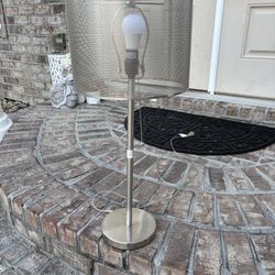 Metal Lamp 27” tall 