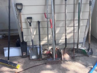 Gardening tools etc