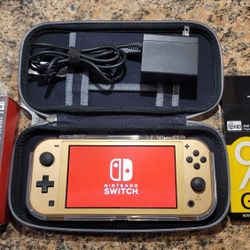 Nintendo Switch Lite [Hyrule Edition] w/Accessories