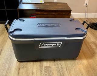 Coleman 133 Quart Dark Blue Cooler