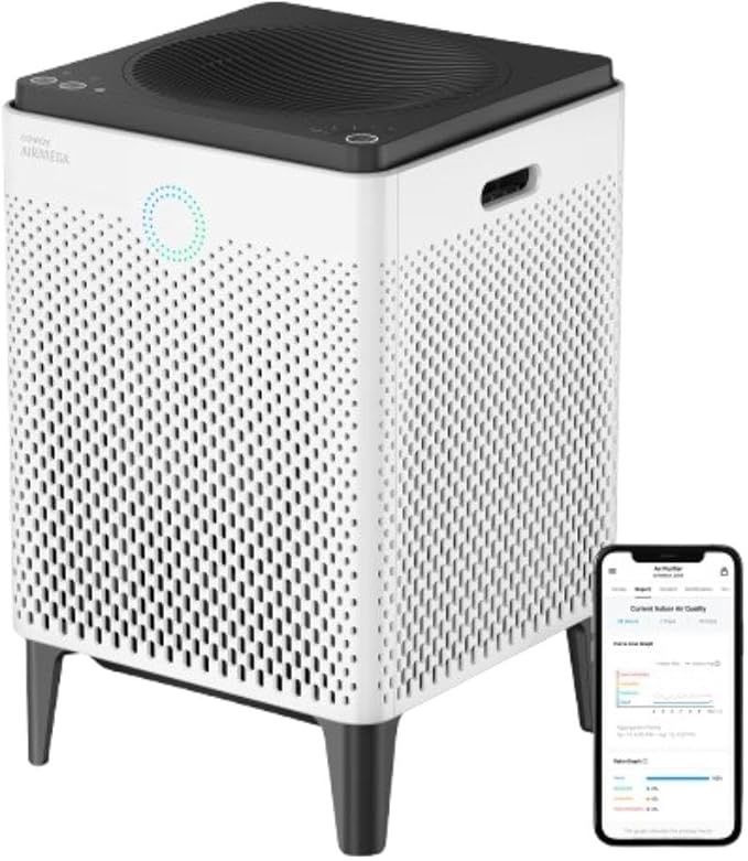 Coway Airmega 400S App-Enabled Smart Air Purifier (Covers 1,560 sq. ft.), True HEPA Air Purifier with Smart Technology, Compatible with Amazon Alexa a