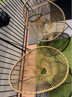 Patio chairs