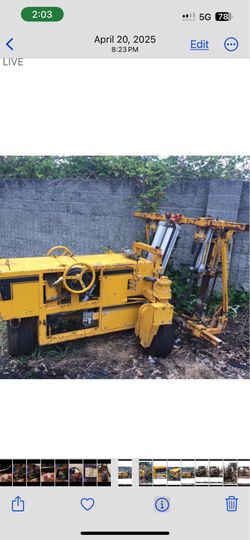 EZ Drill 210-2 Air powered concrete drill