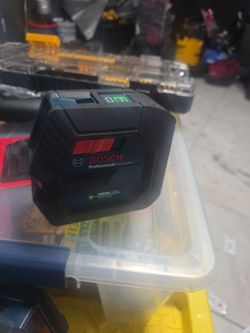 Bosch laser line and dot