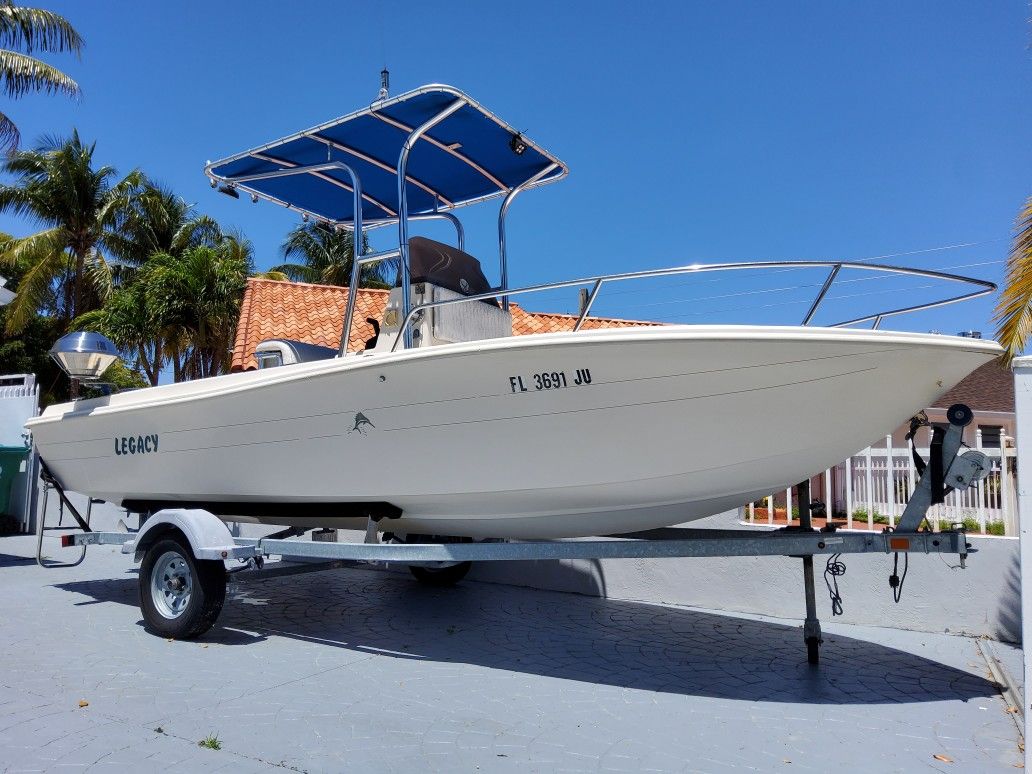 1996 Boat, 2018 Trailer LEGACY  / Sea Fox 192 CC with Yamaha115 2 stroke