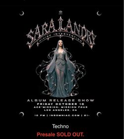 Sara Landry GA TICKETS 10/16 @ ace mission studios