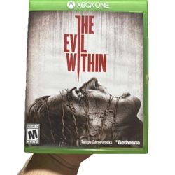 Evil Within - Microsoft Xbox One No Scratches