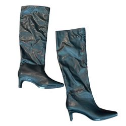 Banana Republic Women’s NEW Black Vegan Leather Boots 7.5