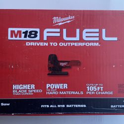 M12- Milwaukee M18 FUEL 18V Lithium-Ion Brushless Cordless Barrel Grip Jig Saw (Tool Only)