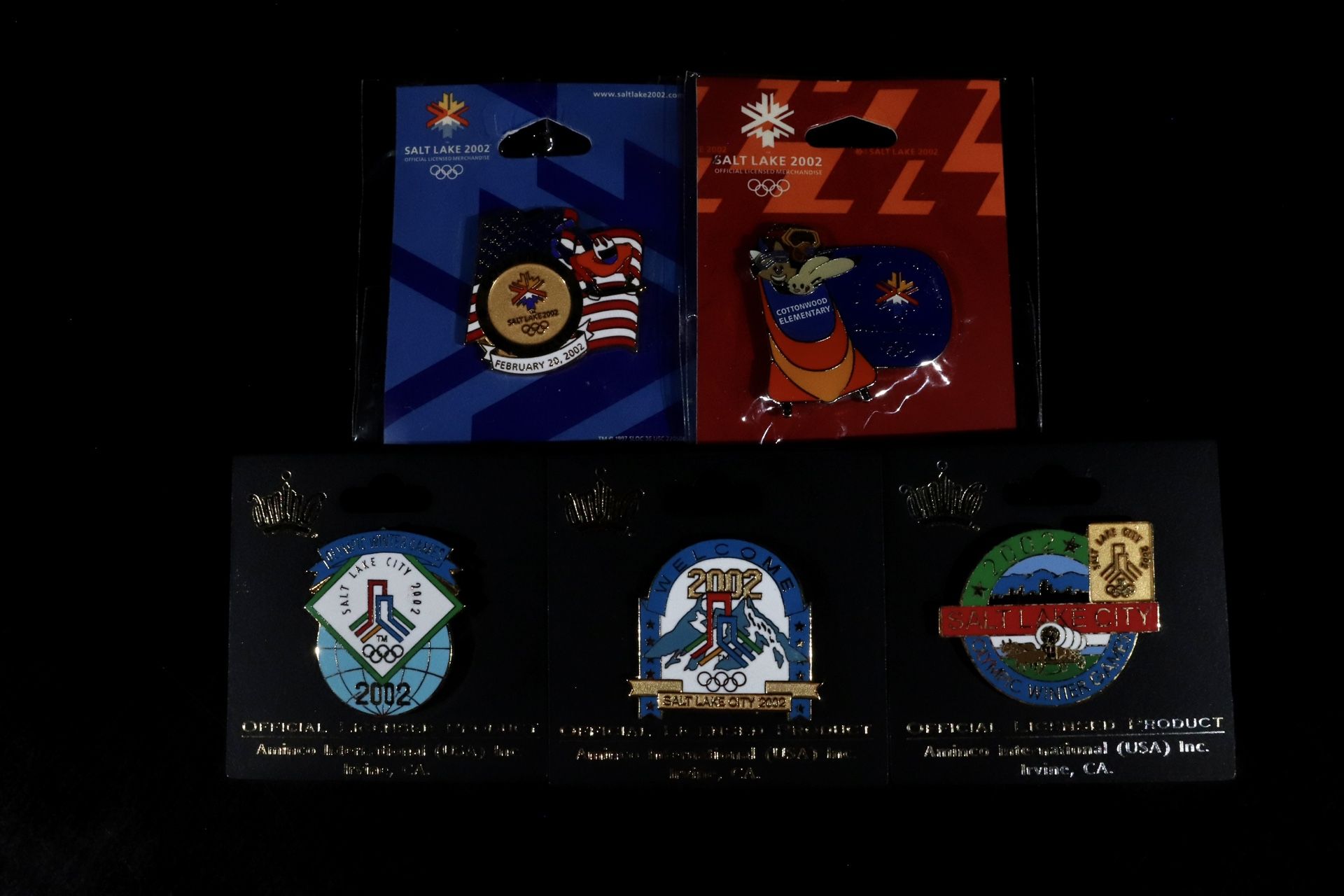 Olympic Pin lot of 5 Brand New 