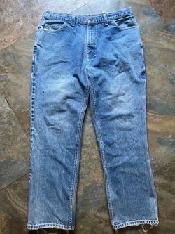 Men's Carhart Medium Wash Denim Jeans