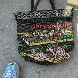 Vintage Micro Bead Black Multi Color