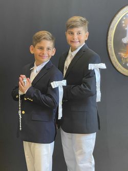 Boys First Communion Outfit (size 12 And 14)