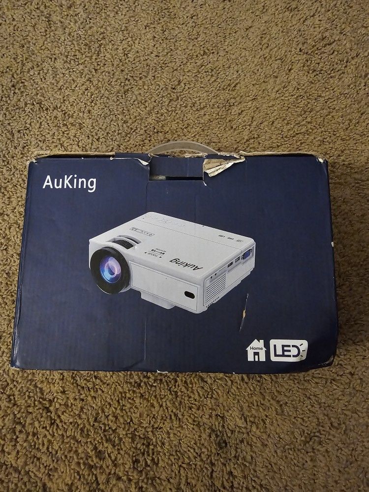 AuKing Projector, 2023 Upgraded Mini Projector