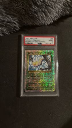 WEEDLE-REVERSE FOIL #99 2002 POKEMON LEGENDARY COLLECTION