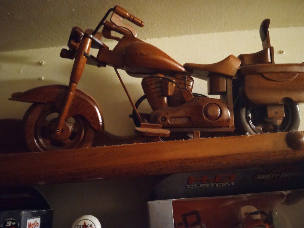 Harley Davidson Wooden Bikes