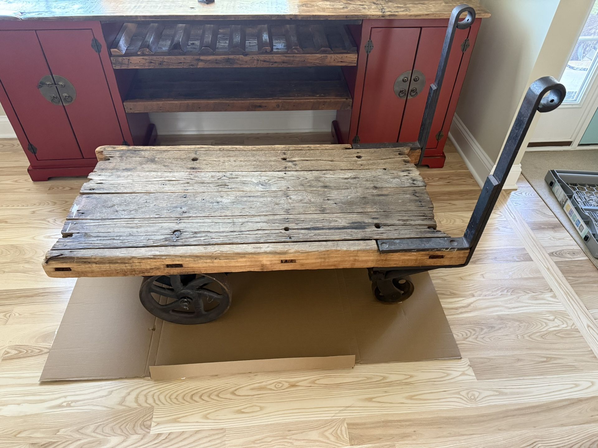 Vintage Industrial Cart