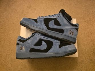 Dunk low supreme fog blue size 11