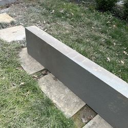 Bluestone: Large, Solid Piece (6’ x 6” x 16”)