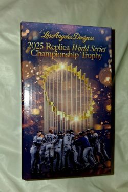 LA Dodgers 2025 Replica World Series Trophy - SGA Boxed