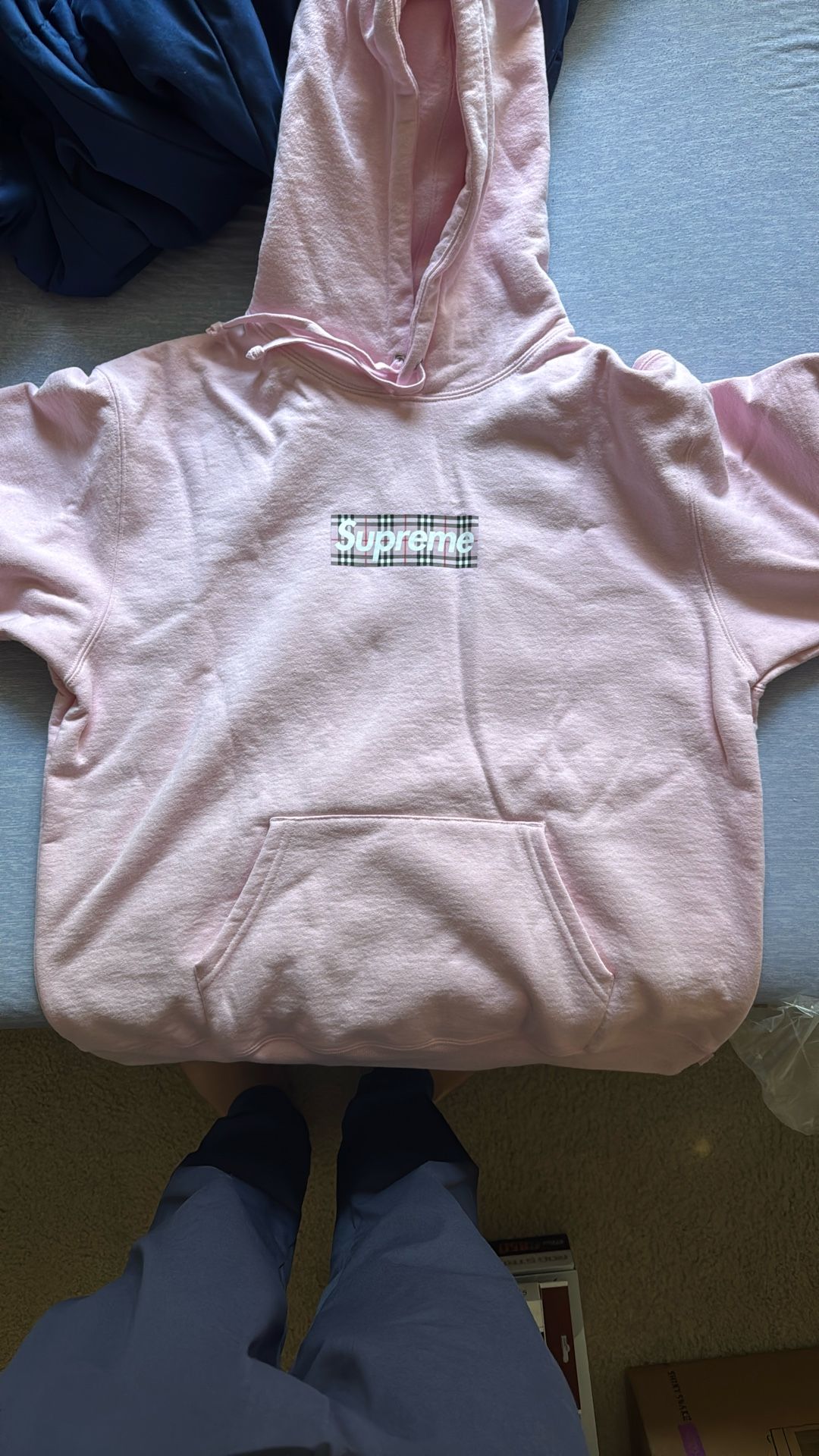 Supreme Burberry Sweater (pink) 