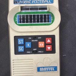 Mattel Classic Football handheld 