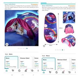 Kids Tent For Twin Bed New 