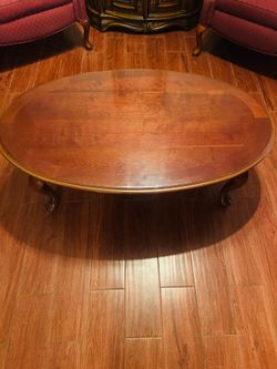 Cherry Wood Coffee Table