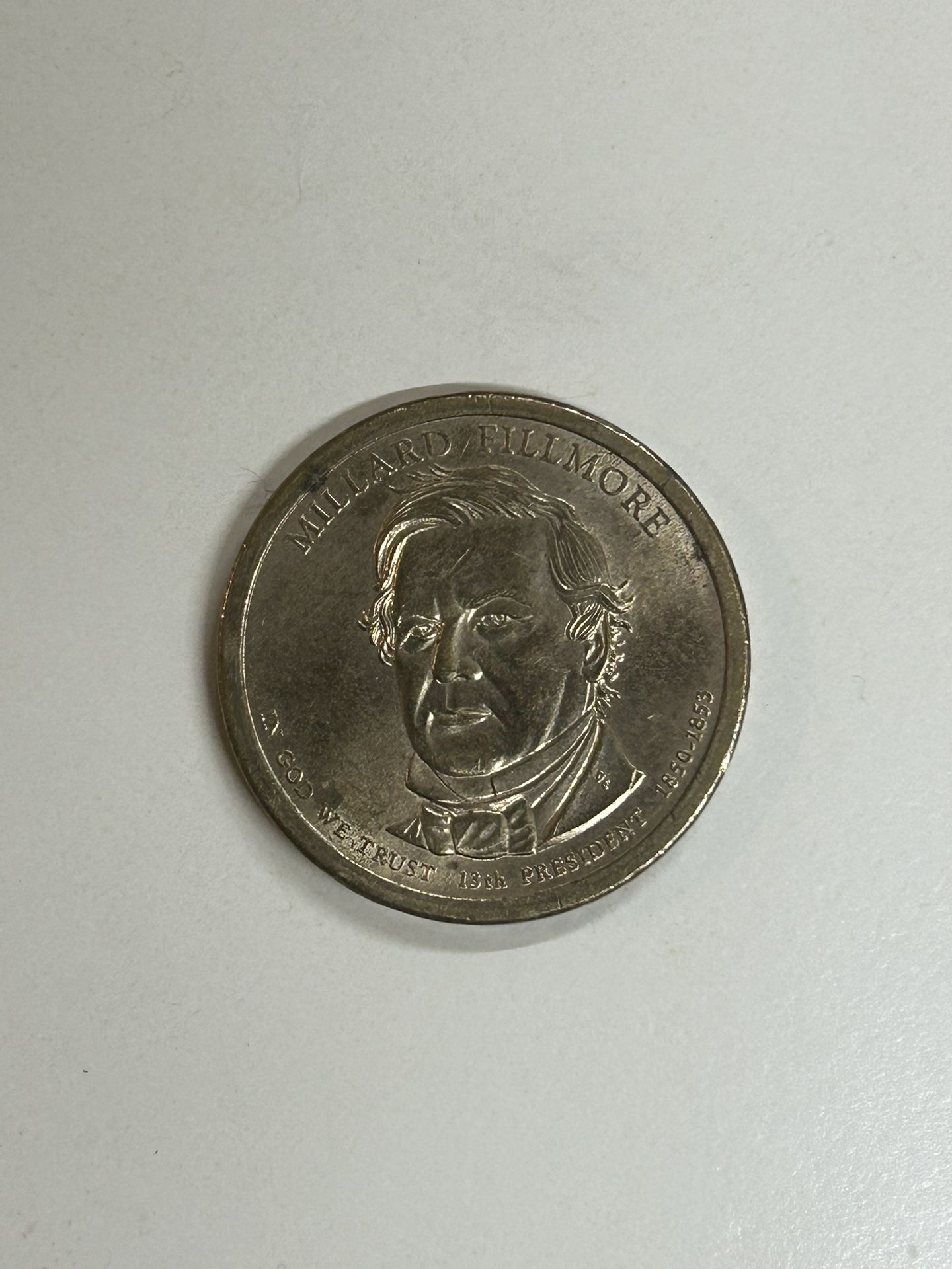2010 Millard Fillmore $1 Coin