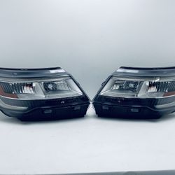 2016-2018 FORD EXPLORER LEFT & RIGHT SIDE HEADLIGHT XENON OEM COMPLETE ( 7 PINS